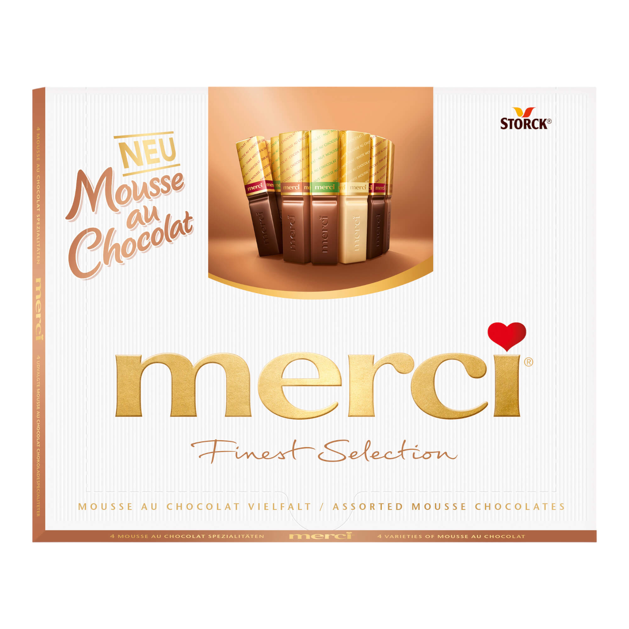 Storck Merci Finest Selection Mousse au Chocolat 210g - order