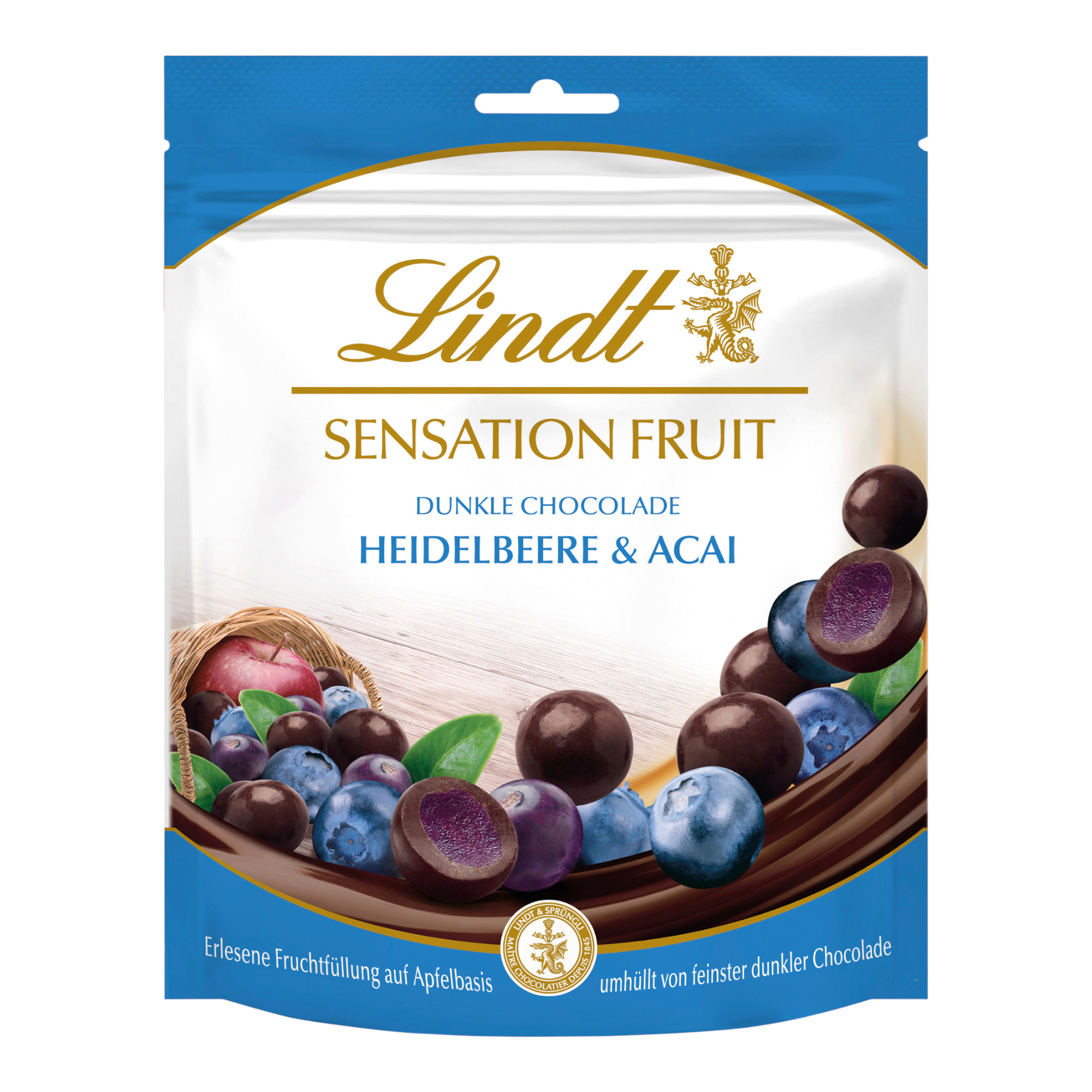 Order Lindt's Sensation Blueberry Acai 150g online now!