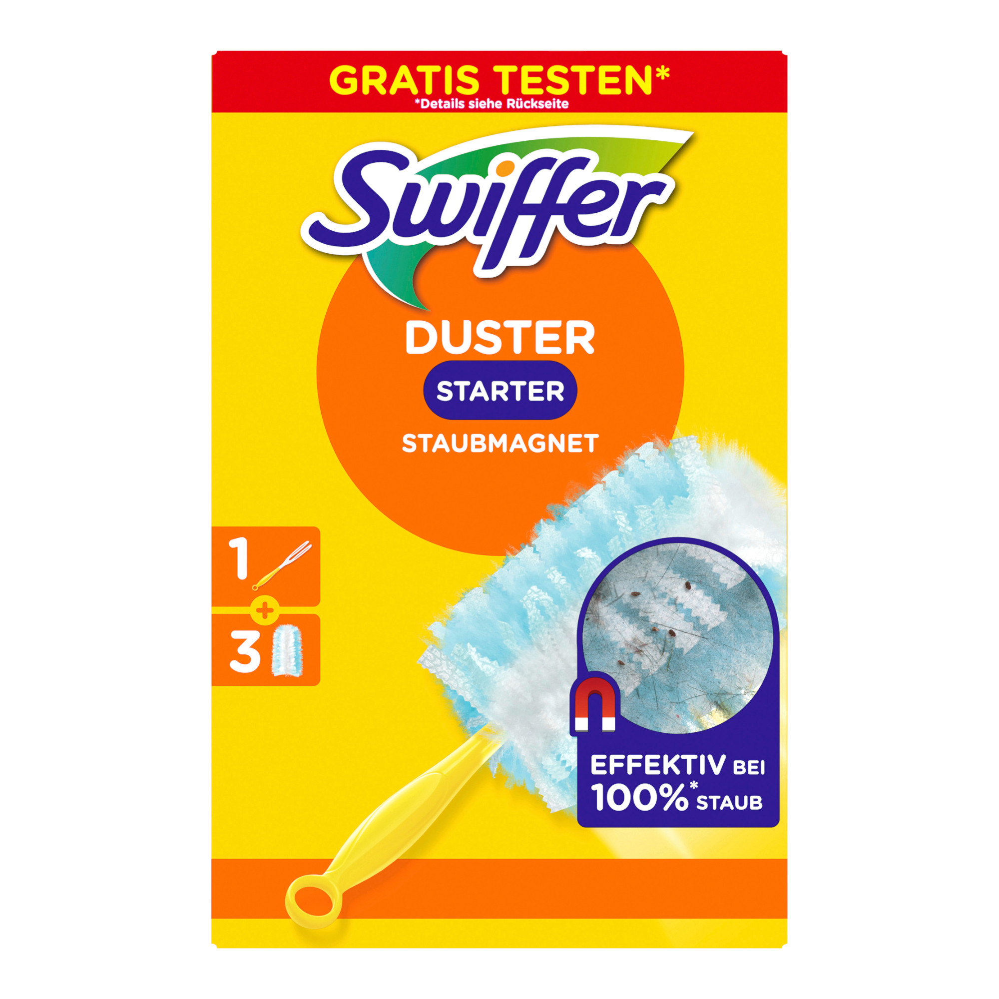 Swiffer Duster trap and lock kit