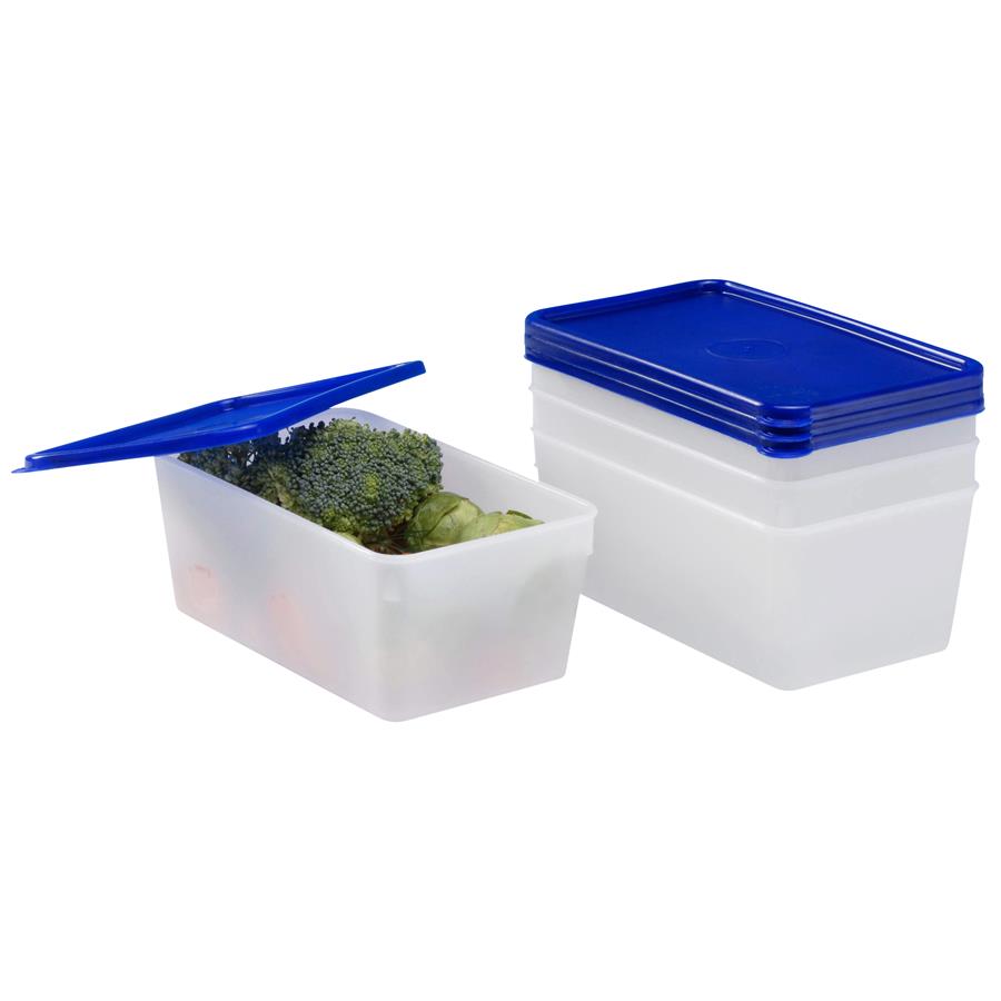 Tiefkühldosen 1lt 16x10cm 3ct von M-Plast