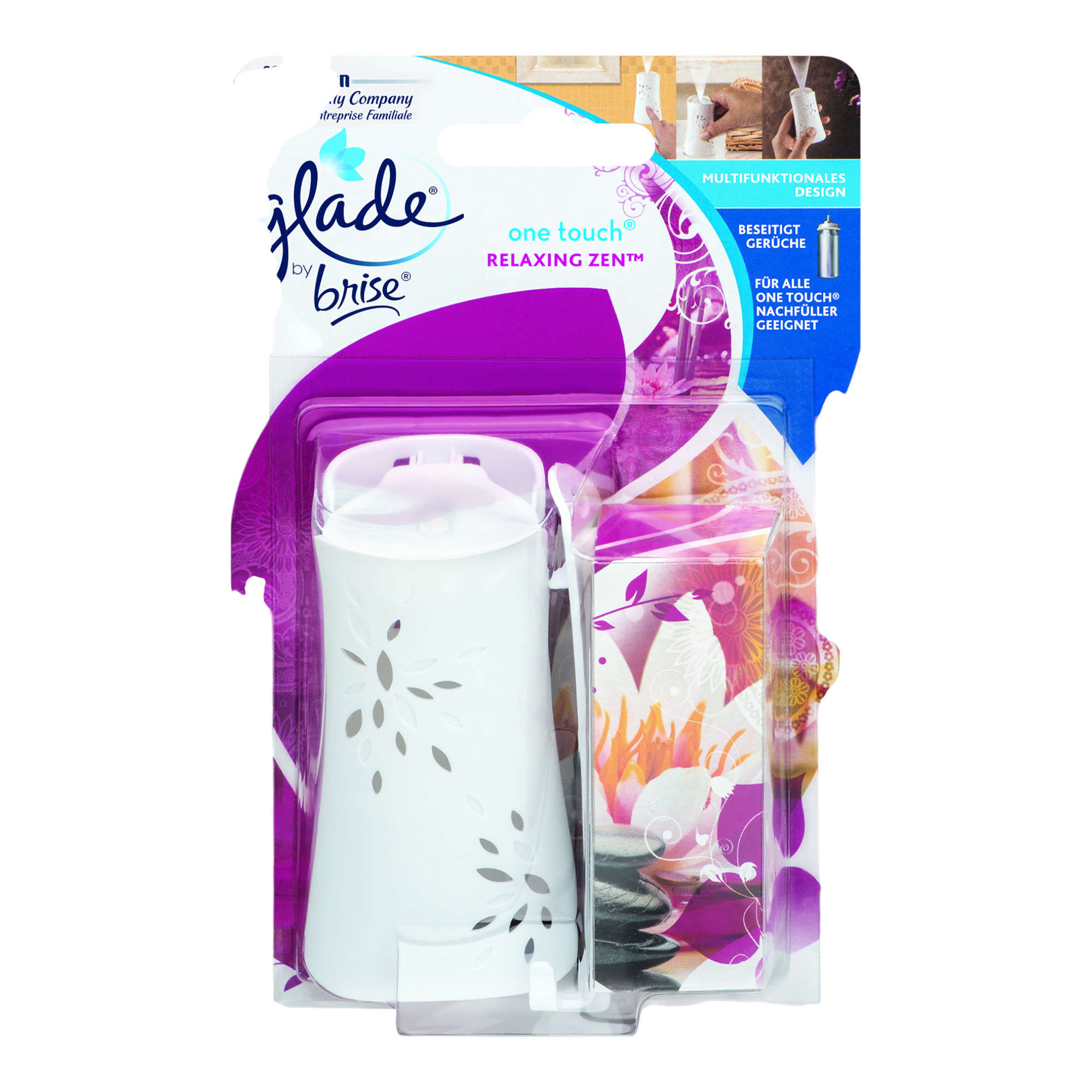 Glade Touch & Fresh Relaxing Zen Mini Spray Holder