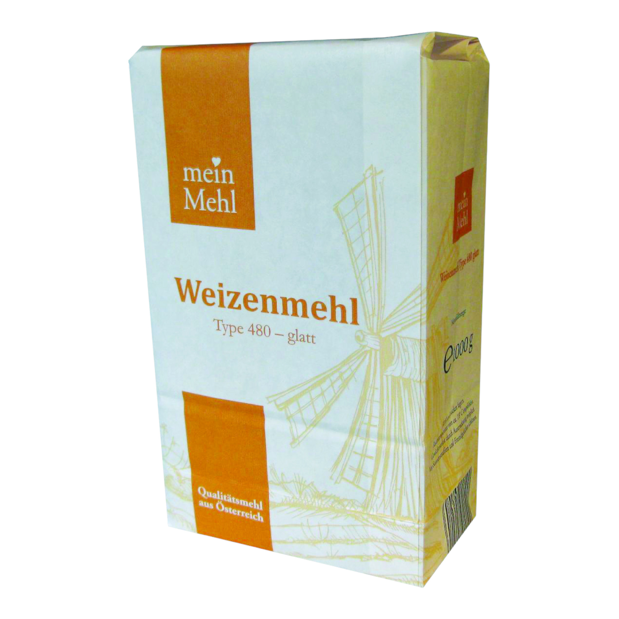 Weizenmehl 700 glatt 1000g von Mein Mehl jetzt online bestellen!