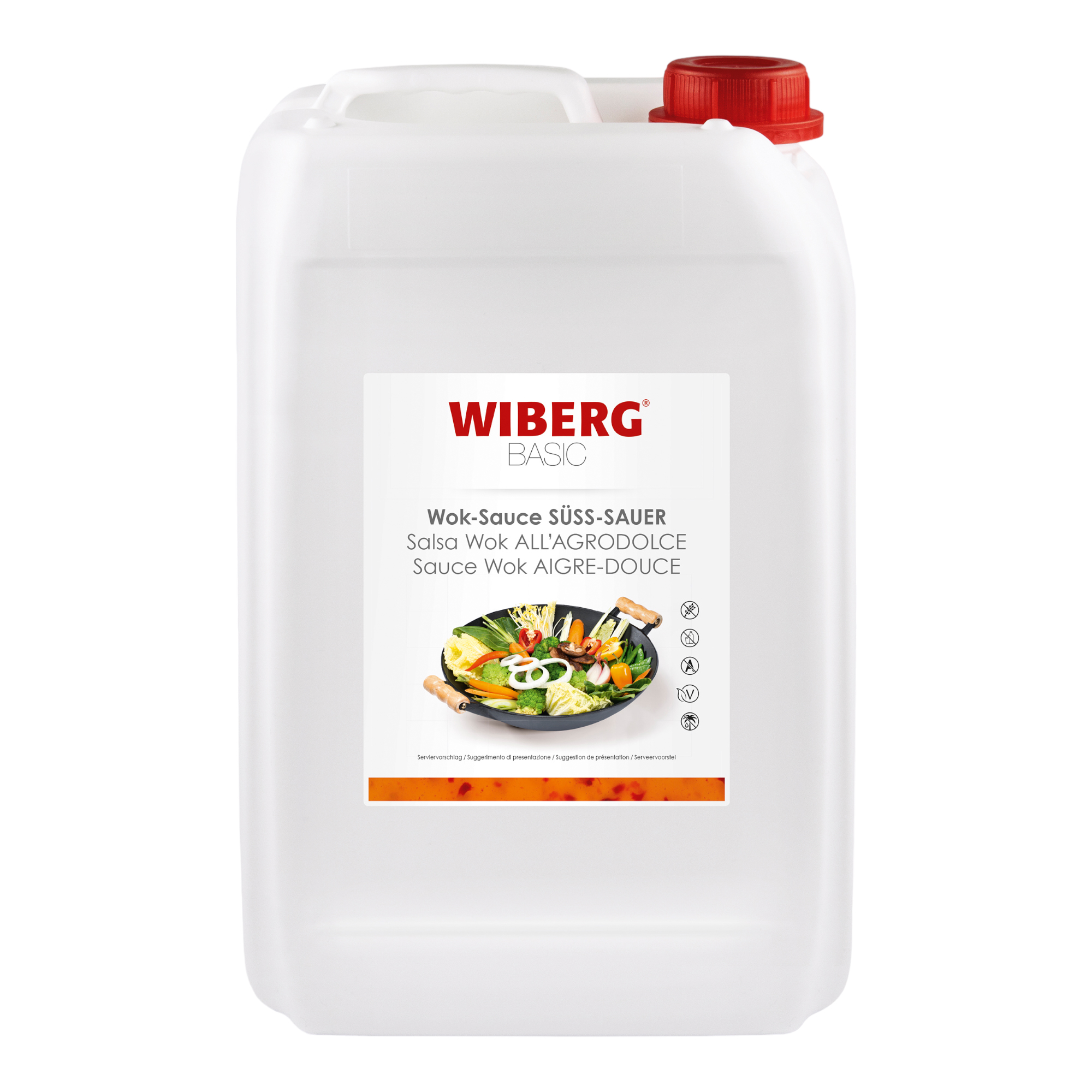 Wok Sauce Süß Sauer 5000g von Wiberg online kaufen